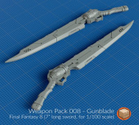 Weapon Pack 008 3D model