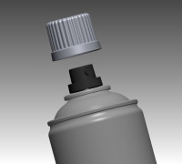 Spraycan (not functional) 3D model