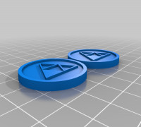 zelda clockwork realm tokens 3D model
