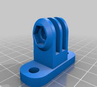 GoPro Mount Base 3D model