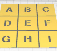 ALPHABET 3D model