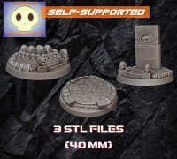 Abandoned World Base Set 1 3D model