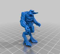 Brute Alien 3D model