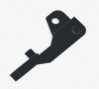 Extruder Lever Ender 3 3D model
