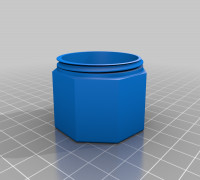 general purpose small storage / pill box 3D model