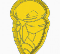 kakuna cookie cutter 3D model