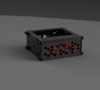 Mini ITX Modular NAS - Motherboard Module 3D model