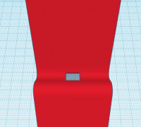 Minimalist cellular support 3D model