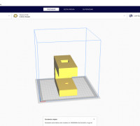 monitor foot support 3D model