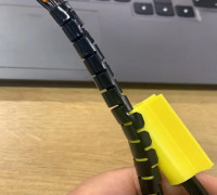 cable guide clamp 3D model
