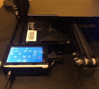 Ender 3 Raspberry Pi 4B + 3.5" TFT Touchscreen Mount/Enclosure 3D model