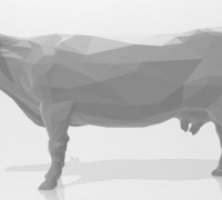 cow 3d 3D model