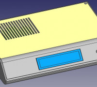 Media Center Case Raspberry Pi 3 3D model
