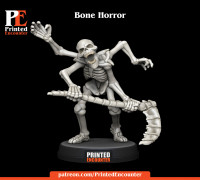 Bone Horror / Skeletal Monstrosity 3D model