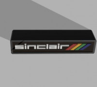 Sinclair led lamp. 3D model