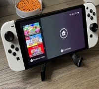 Folding Nintendo Switch Stand - Hinged and Locking 3D model