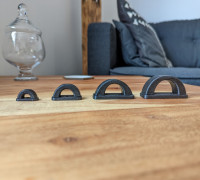 Magnetic Cable Anchors/Holders 3D model