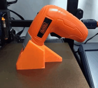 CORDLESS SCREWDRIVER BASE 3D model