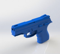 Taurus TH9c - Bluegun 3D model