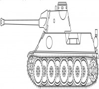 VK 30.02 (DB) "Daimler Benz Panther"  3D model