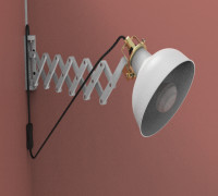 Extendable lamp holder 3D model