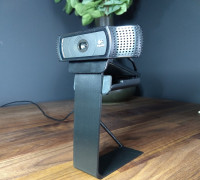 Simple Webcam Stand 3D model