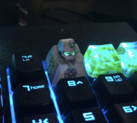 Necron Keycap 3D model