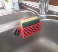Dish sponge holder 3D model