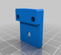 Hydra Fan Duct & Tool Change System : X Axis limit switch for Voxelab Aquila X2 3D model