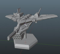Rusalka Omnifighter 3D model