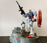 Gunpla base _ Enemy down 3D model