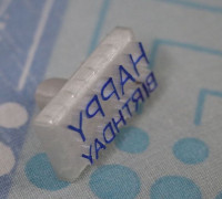 Birthday stamp 3D model
