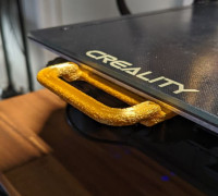 Ender 3 S1/Pro bed handle 3D model