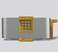 Apple Mac Studio desktop support 3D model