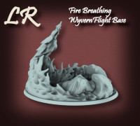 Fire Breathing 90x120 Flight Base 3D model