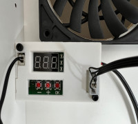 Case for 1X4L Fan-1248 Zhiyu fan controller for Stuva 3D model