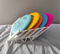 Disc Golf Bag Holder 3D model