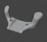 PickleBall Paddle Mount 3D model