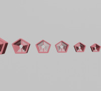 polymer clay cutter- rhombus 3D model