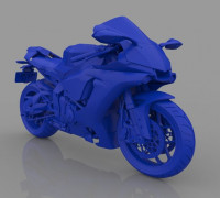 YAMAHA YZF - R1 3D MODEL CUSTOM READY PRINTING STL FILE 3D model