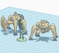 Kitbash: Warbots - Crowd & Riot Control 3D model