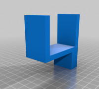adaptator for switch headboard mount 3D model