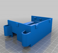 M365 dual ESC remix with larger space for condensator 3D model