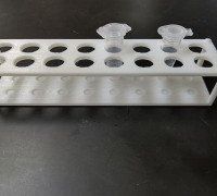microtube rack 8x2 3D model