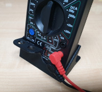 DT_830B_stand (Digital Multimeter) 3D model