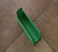 Heckmeck/Pickomini Tile Rack 3D model