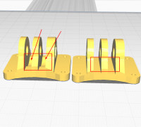 GepRC CineLog 35 GoPro Mount Corrected version 3D model