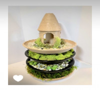 FILAMENT SPOOL PLANTER 3D model
