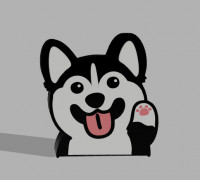 HUSKY LAMP 3D model
