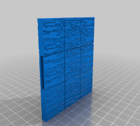 Double Sided Dungeon Tile 3D model